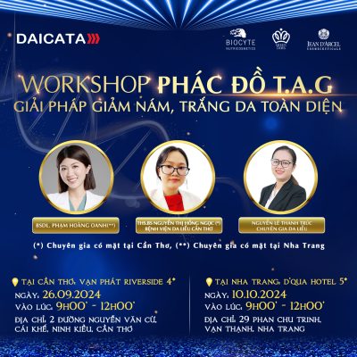 Phác Đồ TAG – Giải Pháp Giảm Nám, Trắng Da Toàn Diện